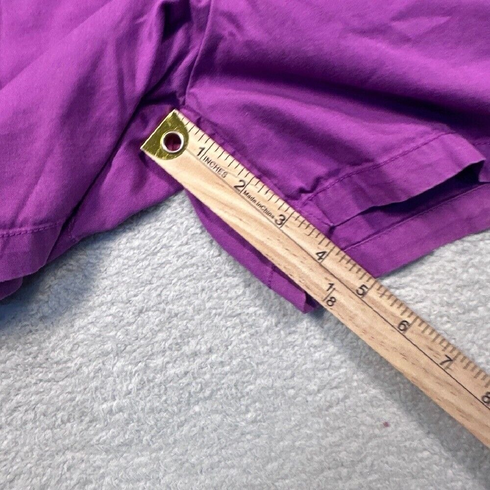 Columbia Shorts Women 6 Purple 100% Cotton Chino Hiking Outdoor Gorpcore Summer - Picture 9 of 9